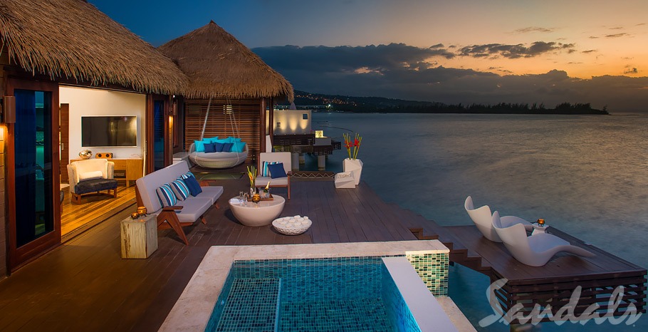 Sandals Butler Overwater Villa Jamaica